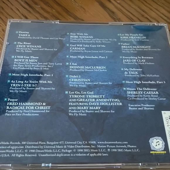 The Prince of Egypt CD - Picture 2 of 2